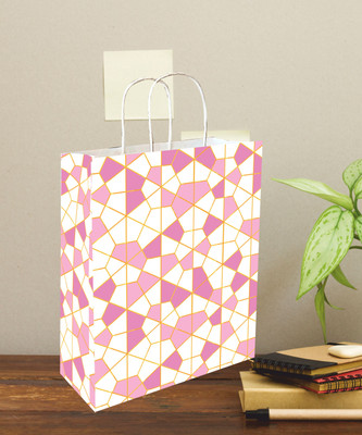 OmnipresentPack Printed Party Bag(Multicolor, Pack of 12)