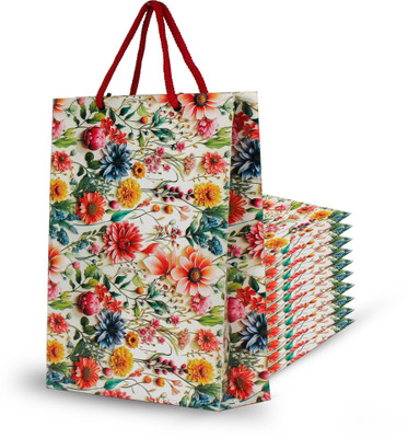 KOSY Printed Party Bag(Multicolor, Pack of 10)