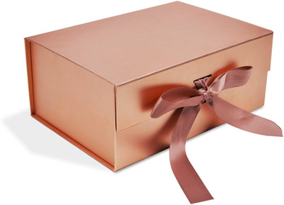 RBS - Rigid Box Sivakasi Solid Party Box(Brown, Pack of 1)