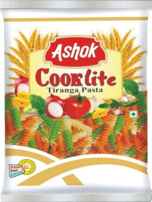 Ashok Cooklite Tiranga Pasta 400g x 5| Maida Free & Healthy Pasta(2000 g)