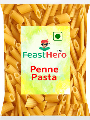 Feasthero Penne Pasta Made from durum wheat semolina, rich in protein 500g Pasta(500 g)