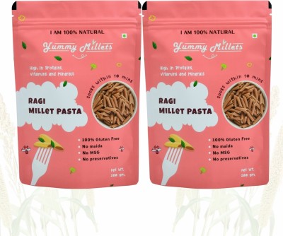 YUMMY MILLETS Ragi Millet Pasta Pasta(Pack of 2, 400 g)