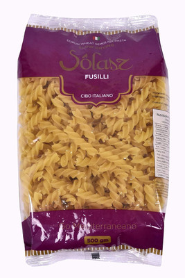 SOLASZ Fusilli Durum Wheat Pasta -500gm - Pack of 1 Fusilli Pasta(500 g)