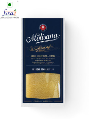 MOLISANA WITH DEVICE La Molisana Lasagne Semola N°219 Durum Wheat Semolina Pasta Macaroni Pasta(500 g)
