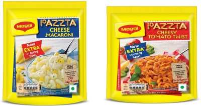 Maggi Pazzta Cheese Macroni, Cheezy Tomato Twist Pasta(Pack of 2, 140 g)