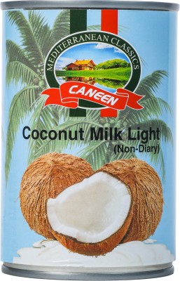 caneen Coconut Milk Light | Nariyal Milk | Rich & Creamy Texture for Cooking & Baking(400 ml)