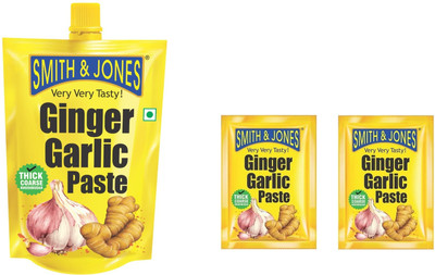 smith and jones GINGER GARLIC PASTE PACK OF 3 (200G, 25G X 2)(3 x 83.33 g)