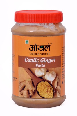 Okhle Ginger and Garlic Paste 1KG Ready to Use for Cooking- Pack of 1 (1KG)(1 kg)
