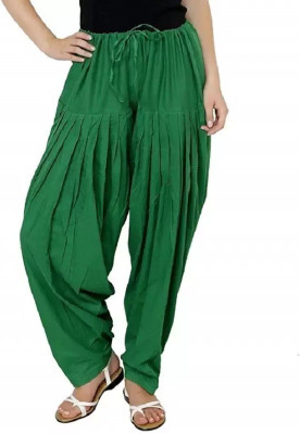 YK Creation Indi Cotton Solid Patiala