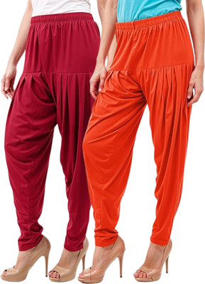 QueensCode Indi Viscose Rayon Solid Patiala