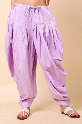 MJ LIFE STYLE Indi Cotton Solid Patiala