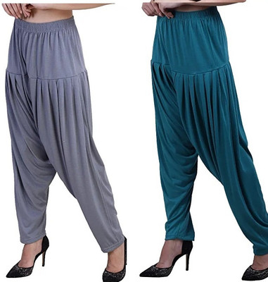 TWINSKY Viscose Rayon Solid Patiala