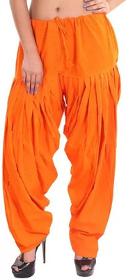 YK Creation Indi Cotton Solid Patiala