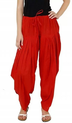YK Creation Indi Cotton Solid Patiala