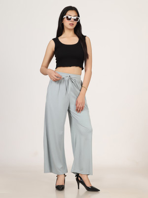PROBASIC Regular Fit Women Grey Trousers