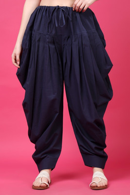 MJ LIFE STYLE Indi Cotton Solid Patiala