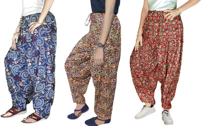 KRISHIV HANDICRAFT Cotton Printed Patiala