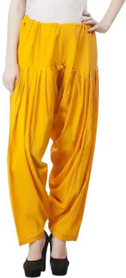 END FASHION Cotton Solid Patiala