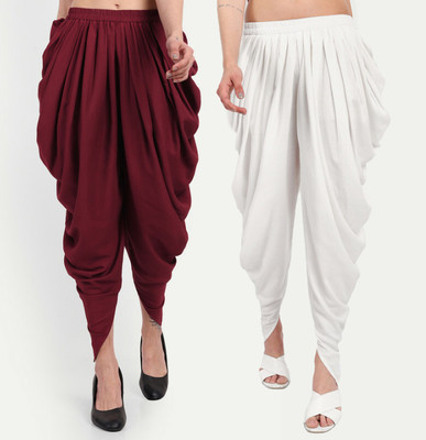 YK Creation Indi Viscose Rayon Solid Patiala