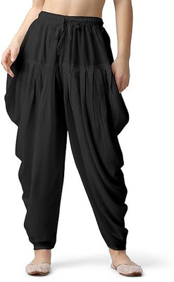 tanishka fashion hub Cotton Blend Solid Patiala