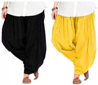 SR Collection Cotton Solid Patiala
