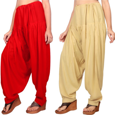 Fashion Gallery Indi Viscose Rayon Solid Patiala