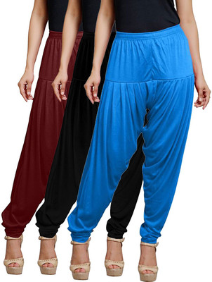 HouseOfCommon Cotton Blend Solid Patiala