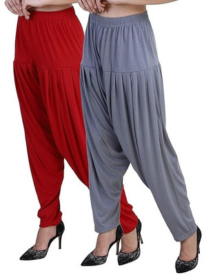 TWINSKY Indi Viscose Rayon Solid Patiala