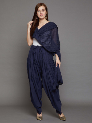 Partha Hossiery Indi Cotton Blend Solid Patiala