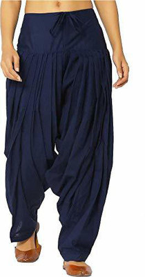 END FASHION Cotton Solid Patiala