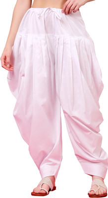 MJ LIFE STYLE Indi Cotton Solid Patiala