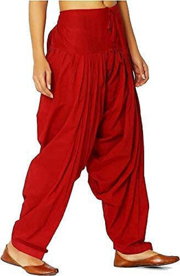Sk Creation Indi Cotton Solid Patiala