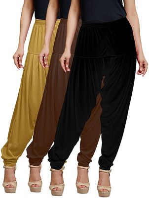 HouseOfCommon Cotton Blend Solid Patiala