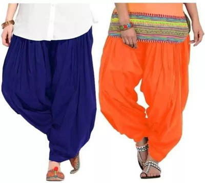 SR Collection Cotton Solid Patiala
