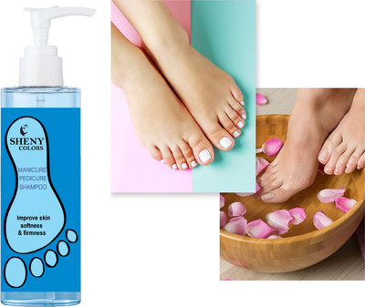 SHENY COLORS Refreshing Foot Spa at Home MANICURE PEDICURE SHAMPOO(200 ml, Set of 1)