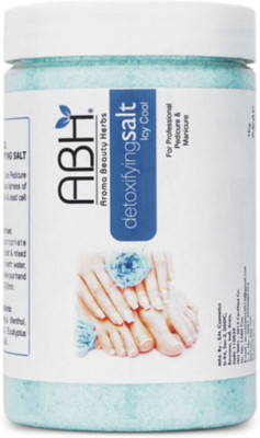 ABH Cool Detoxifying Salt 1KG Soothing Rejuvenating Bath Soak for Hand Feet Enriched(1000 ml, Set of 1)
