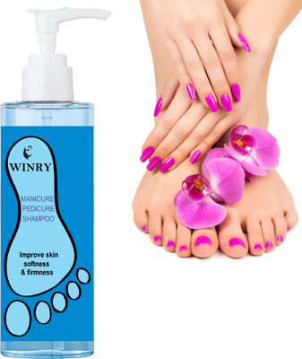 winry Soothing Pedicure Shampoo for Soft & Smooth Feet(200 ml, Set of 1)