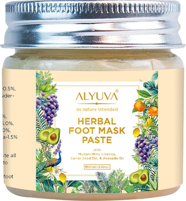ALYUVA Herbal Foot Mask Paste(80 g, Set of 1)