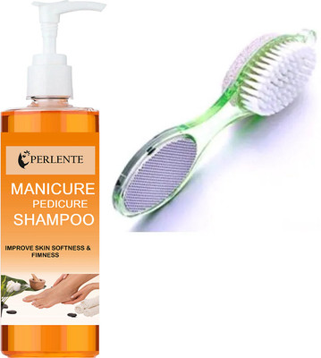 PERLENTE soft TRENDY MENICURE & PEDICURE SHAMPOO(200 ml, Set of 2)