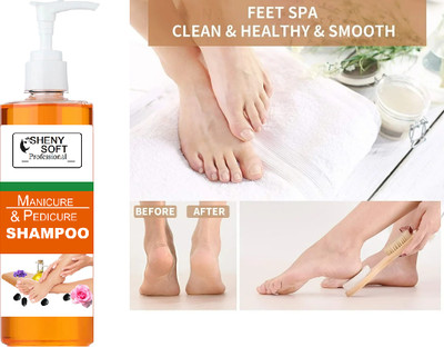 sheny soft Manicure & Pedicure Shampoo Healthy & Beautiful Hands, Feet & Nail(200 ml, Set of 1)