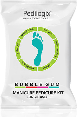 O3+ Pedilogix Bubblegum Pedicure & Manicure Kit For men & Women(55 g, Set of 1)