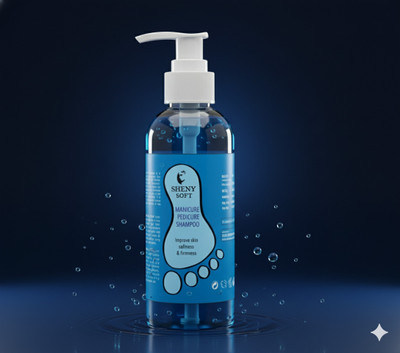 sheny soft Gentle Cleanser for Manicure & Pedicure Routine best pedicure shampoo for womens(200 ml, Set of 1)