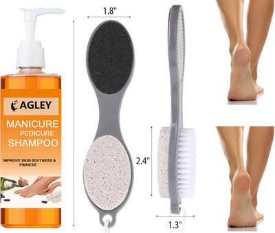 AGLEY Soothing and Refreshing Manicure Pedicure Shampoo(200 ml, Set of 2)