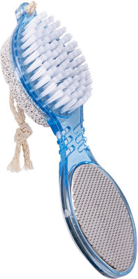 VEGA 4 In 1 Foot Pedicure Brush, Pumice Stone, Scrubber & File(1 g, Set of 1)