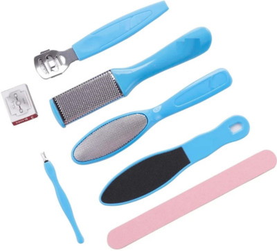 ghorela Manicure Set with 8 Tools with Pedicure Foot File Set Foot Care Tool Pack 1(8 ml, Set of 1)