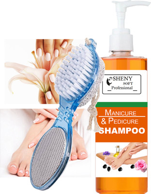 sheny soft Soothing and Refreshing Manicure Pedicure Shampoo pack of 1(230 g, Set of 1)