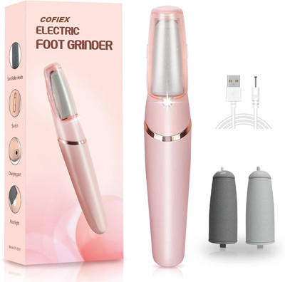 Kwaanie Callus Remover for Feet - Rechargeable Pedicure Tool with Foot Filer & Scrubber