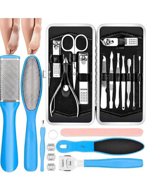 NIGRIFIX Pedicure Kits, Feet remover 23 in 1 Professional Manicure Set(0.25 g, Set of 23)