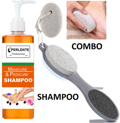 PERLENTE Best Manicure & Pedicure Shampoo Healthy(200 ml, Set of 2)