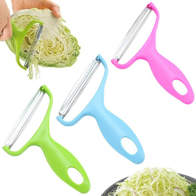 Zibuyu 3Pack Fruit Peeler for Kitchen Multipurpose Peeler Slicer Kitchen Vegetable Straight Peeler Set(Multicolor Pack of 3)